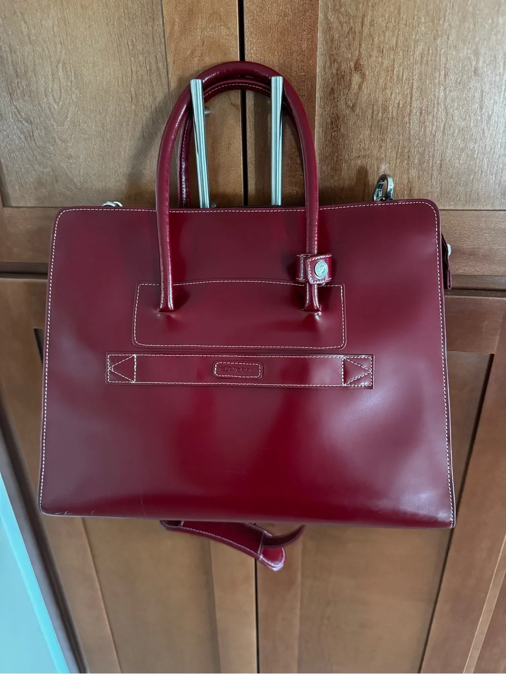 McKlein Lake Forest Red Leather 15